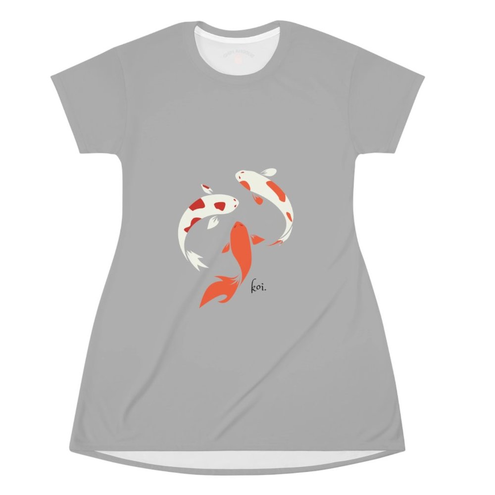 Koi T-Shirt Dress